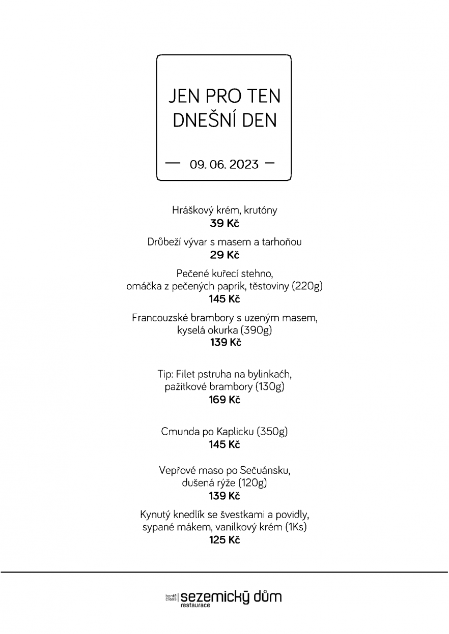 Denní menu