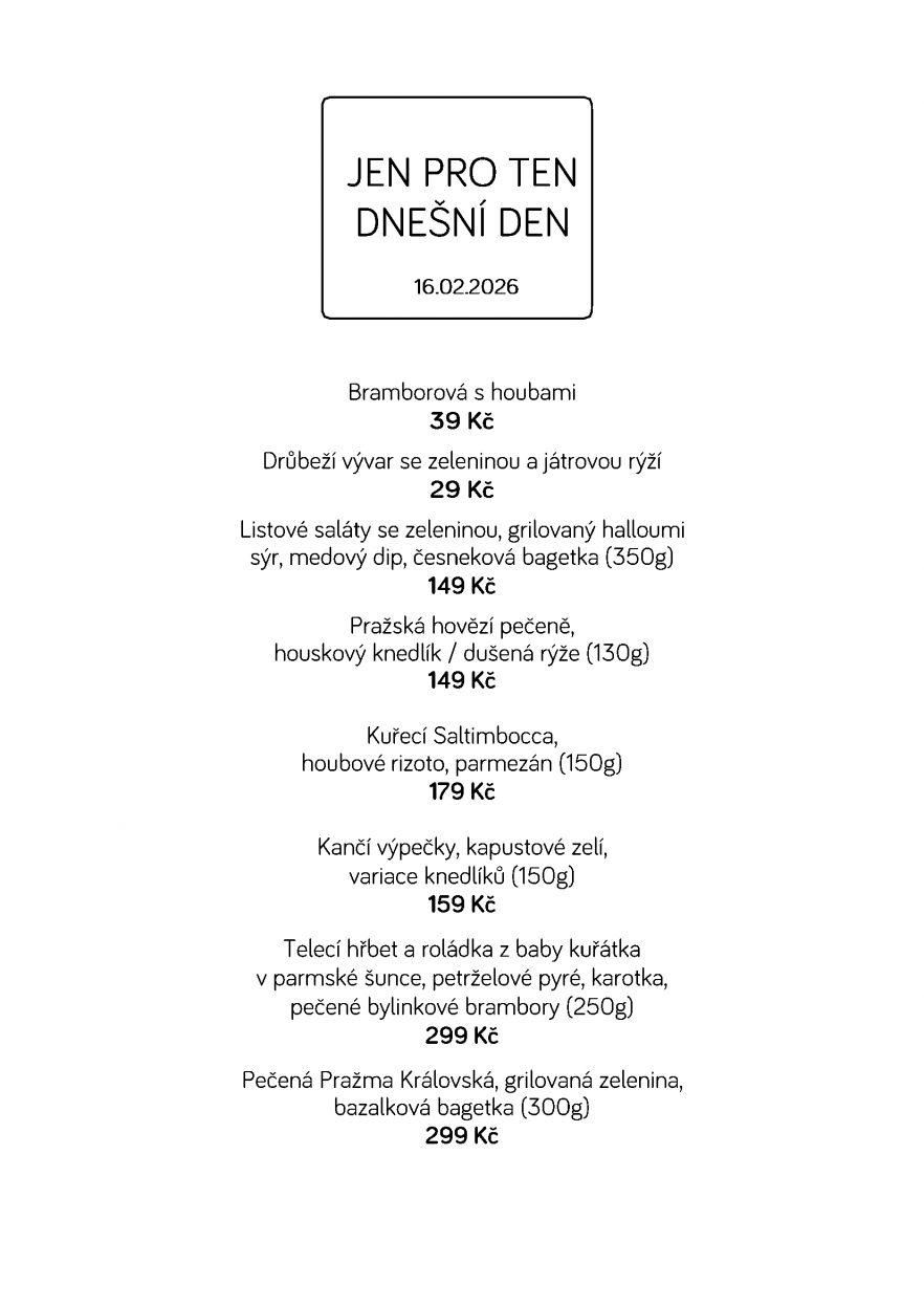 Denní menu