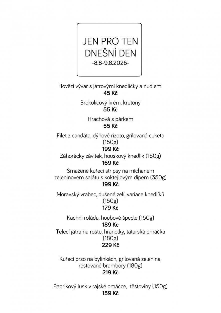Denní menu