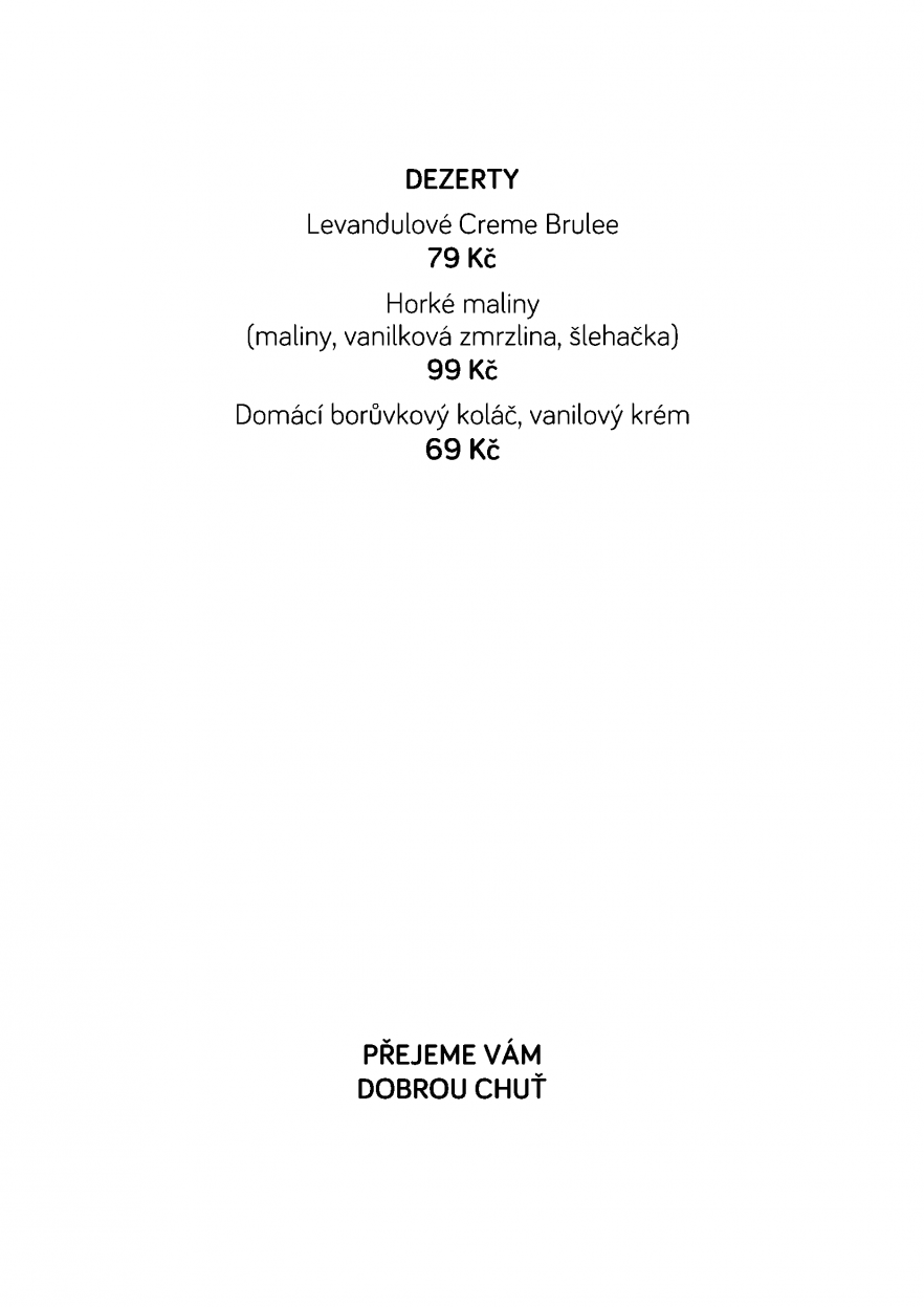 Denní menu