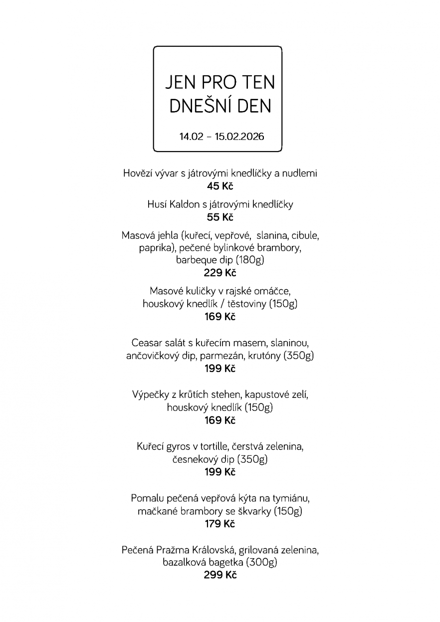 Denní menu