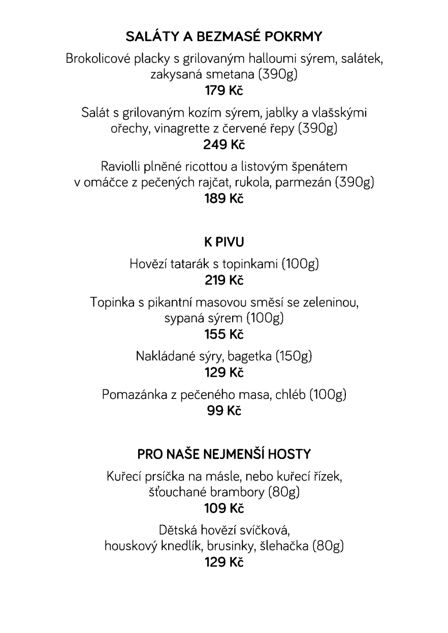 Denní menu