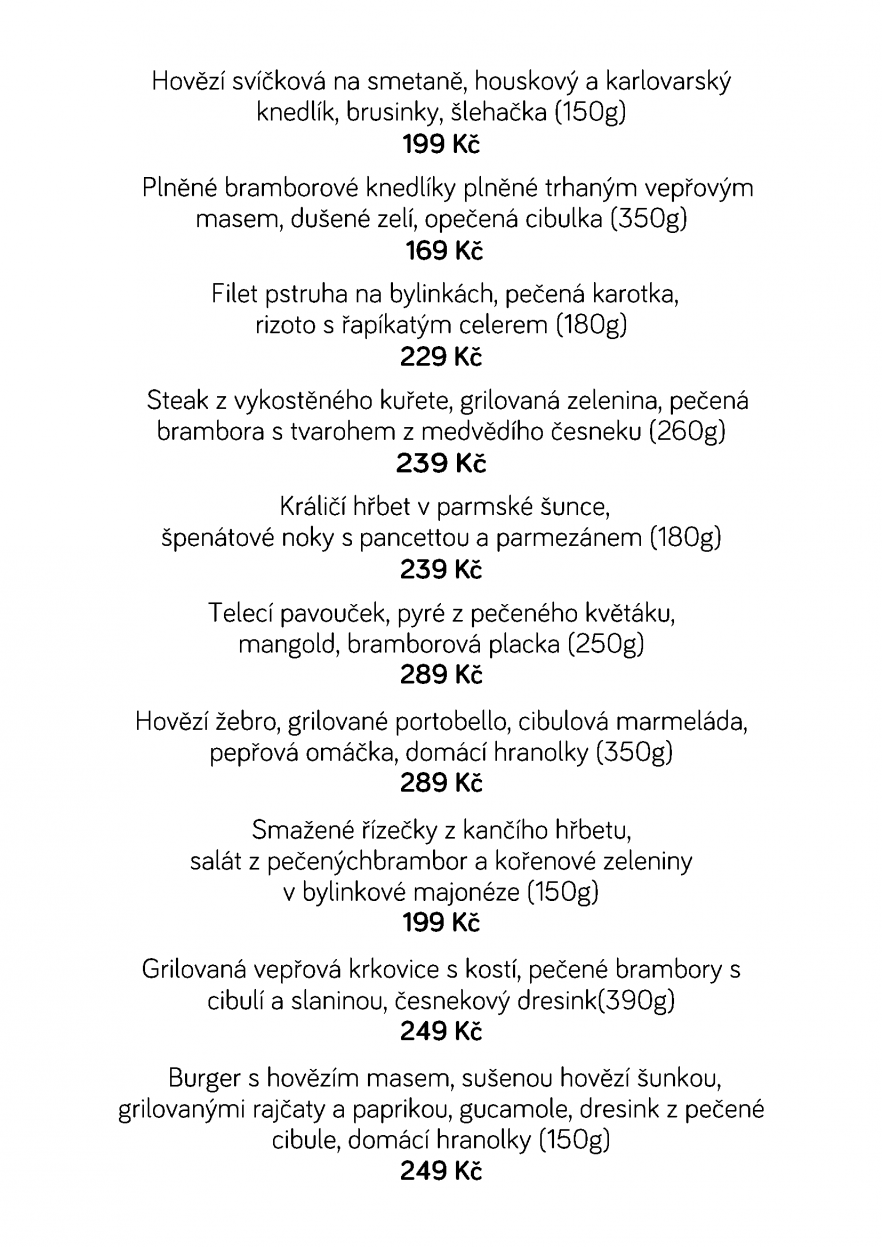 Denní menu