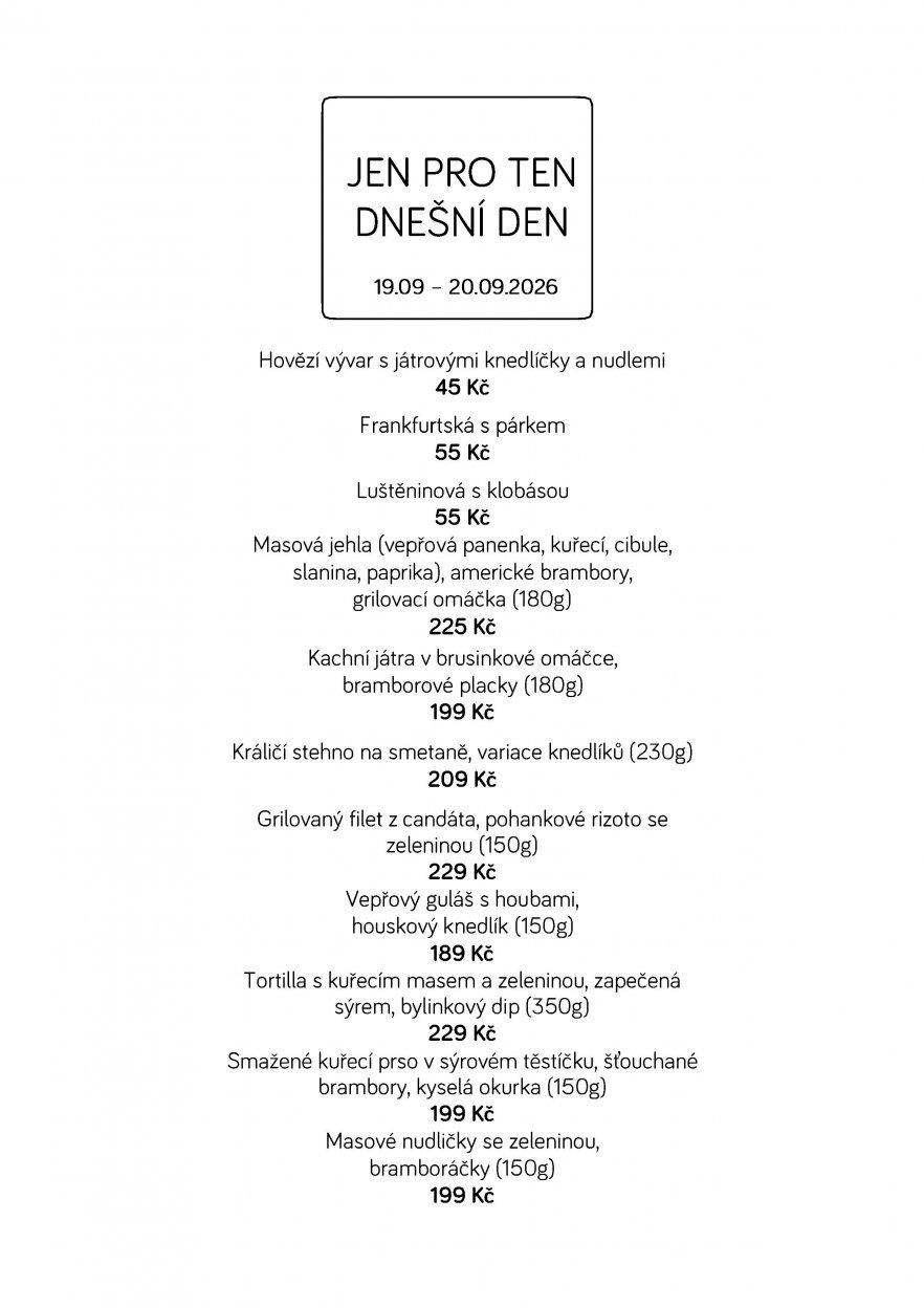 Denní menu