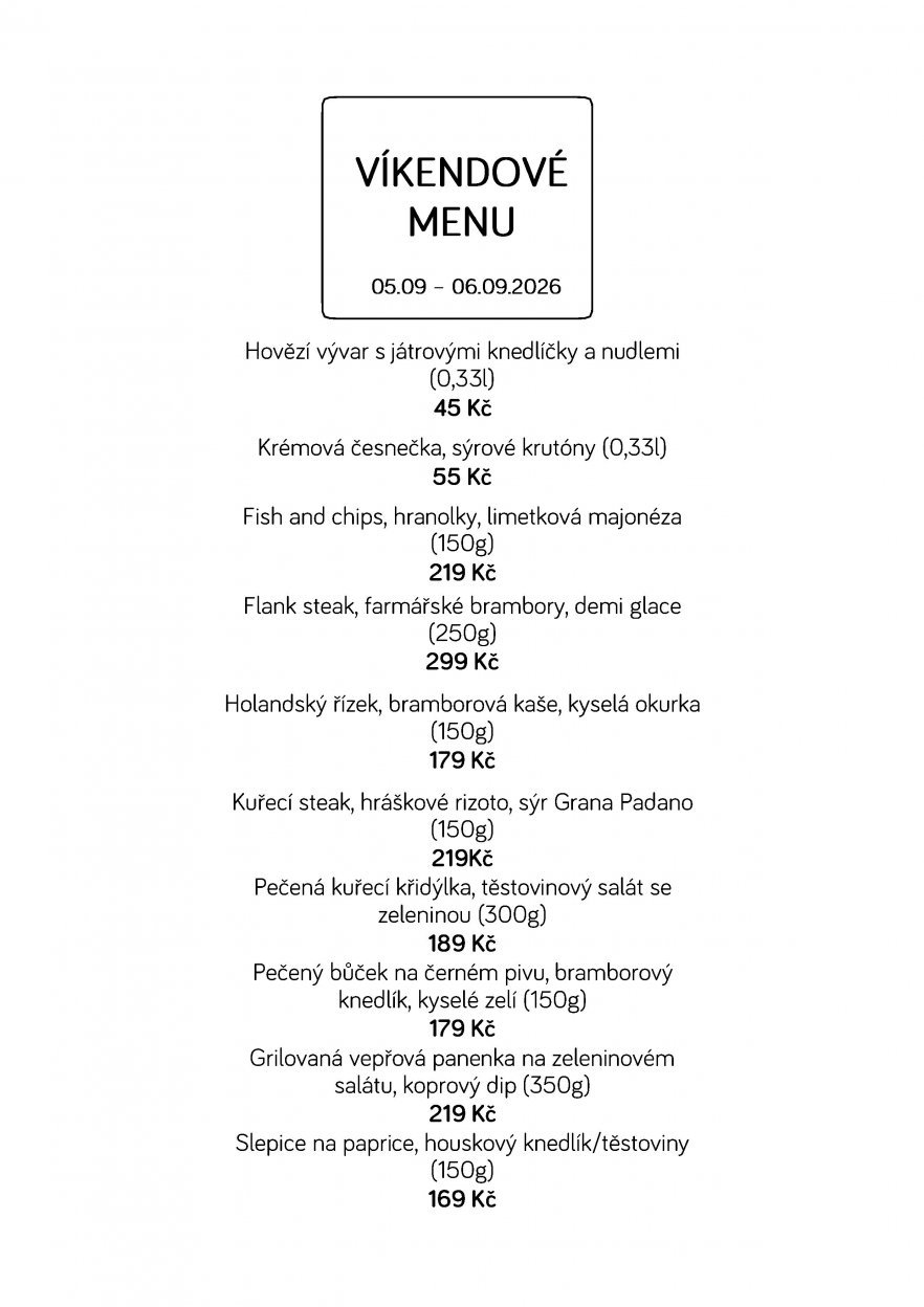Denní menu