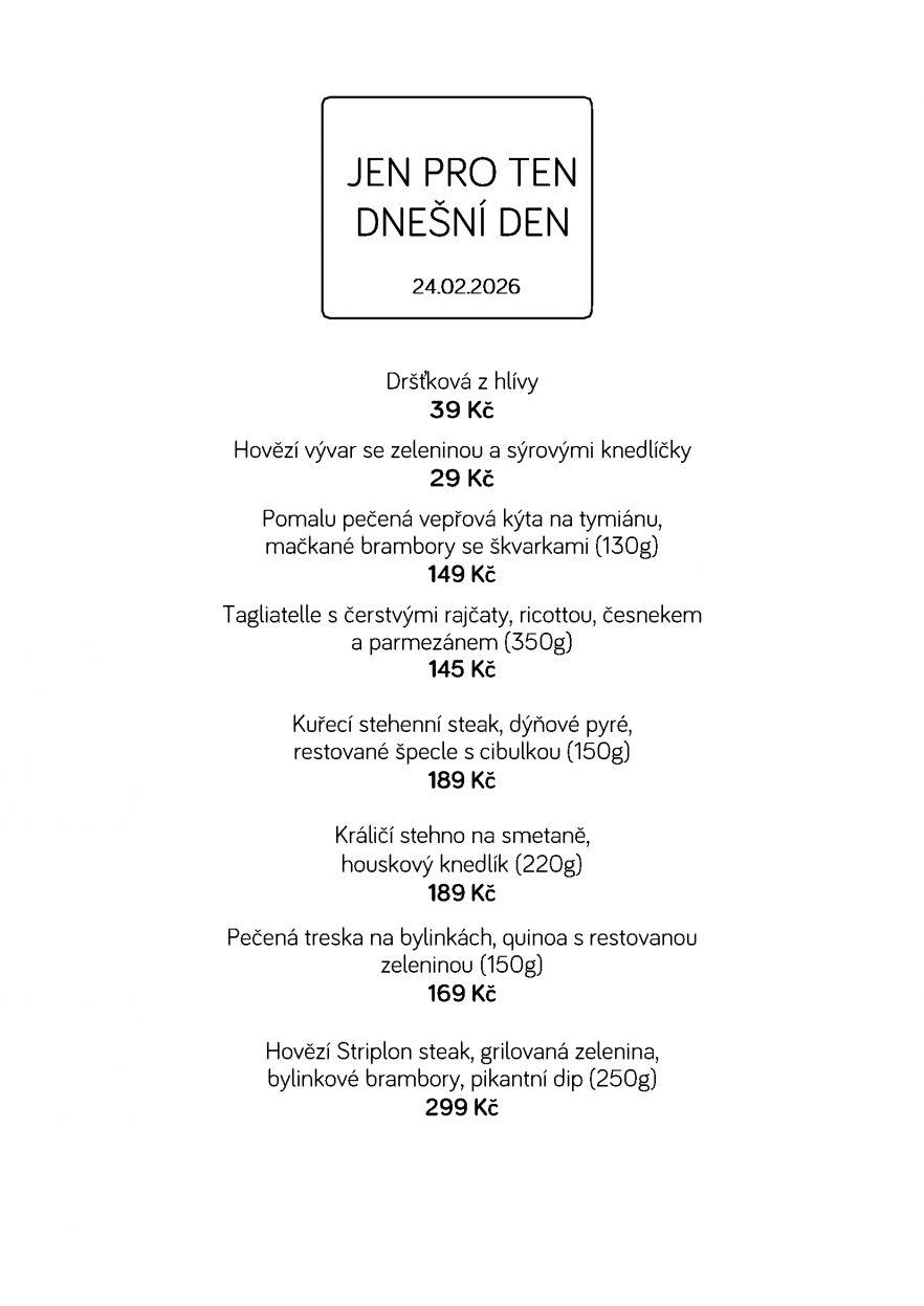 Denní menu