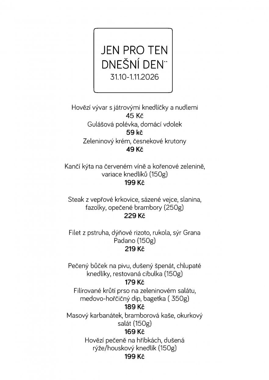 Denní menu